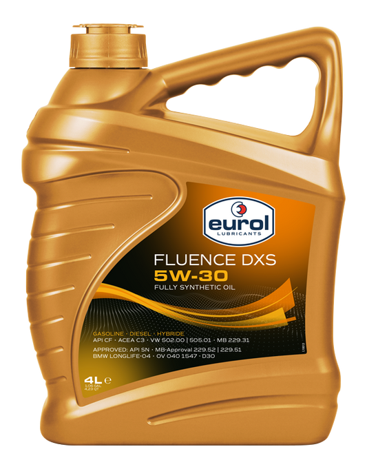 Aceite Motor Eurol FLUENCE DXS 5W-30 Sintético 4L