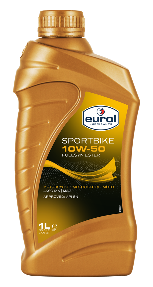 aceite motor eurol sportbike 10w-50 sintético 1l