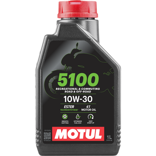 Aceite Motor Motul 5100 4T 10W-30 Sintético 1L