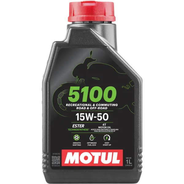 Aceite Motor Motul 5100 4T 15W-50 Sintético 1L