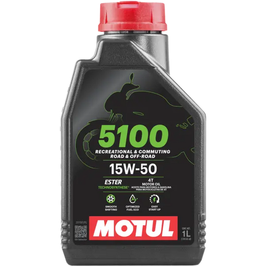 Aceite Motor Motul 5100 4T 15W-50 Sintético 1L