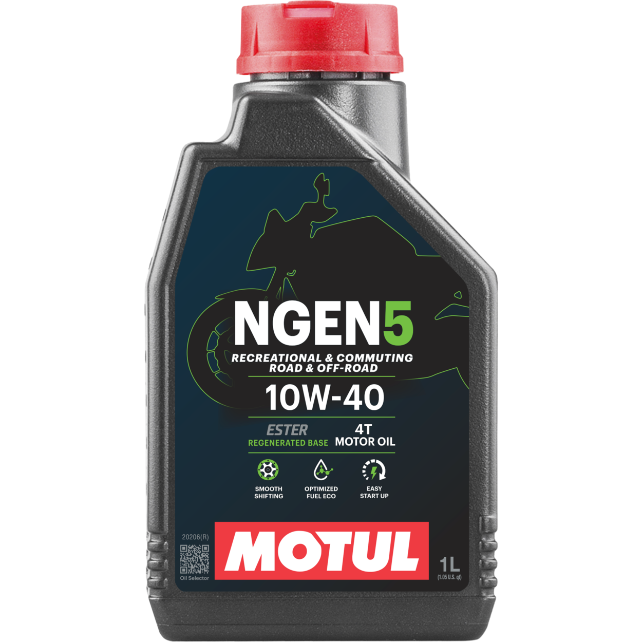 Aceite Motor Motul NGEN 5 4T 10W-40 Semi-Sintético 1L