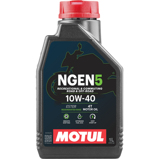 Aceite Motor Motul NGEN 5 4T 10W-40 Semi-Sintético 1L