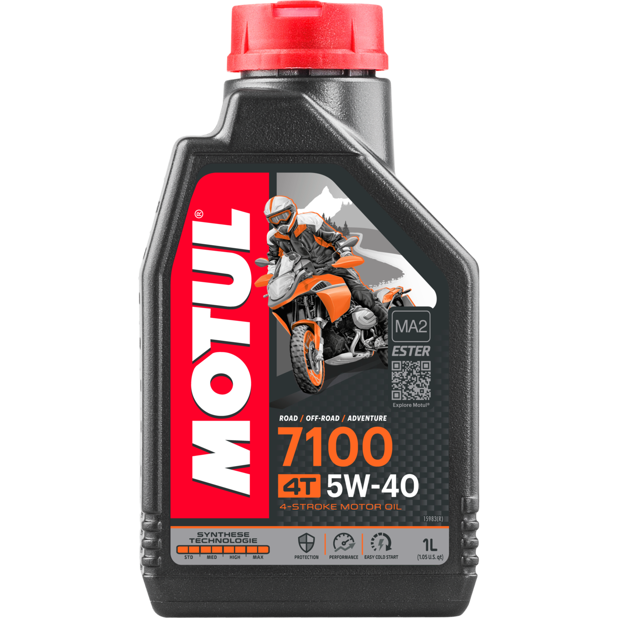 Aceite Motor Motul 7100 4T 5W-40 Sintético 1L