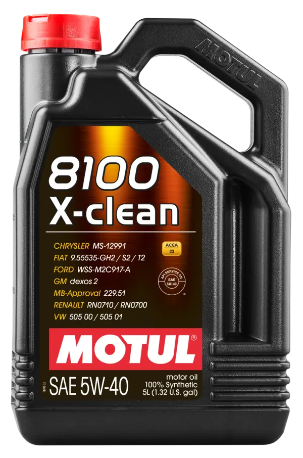 Aceite Motor Motul 8100 X-CLEAN DPF 5W-40 5L