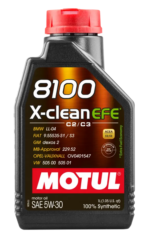 Aceite Motor Motul 8100 X-CLEAN EFE 5W-30 1L