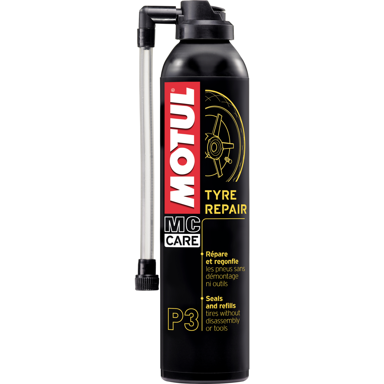 Elemento Reparacion Motul MC CARE P3 TYRE REPAIR 300mL