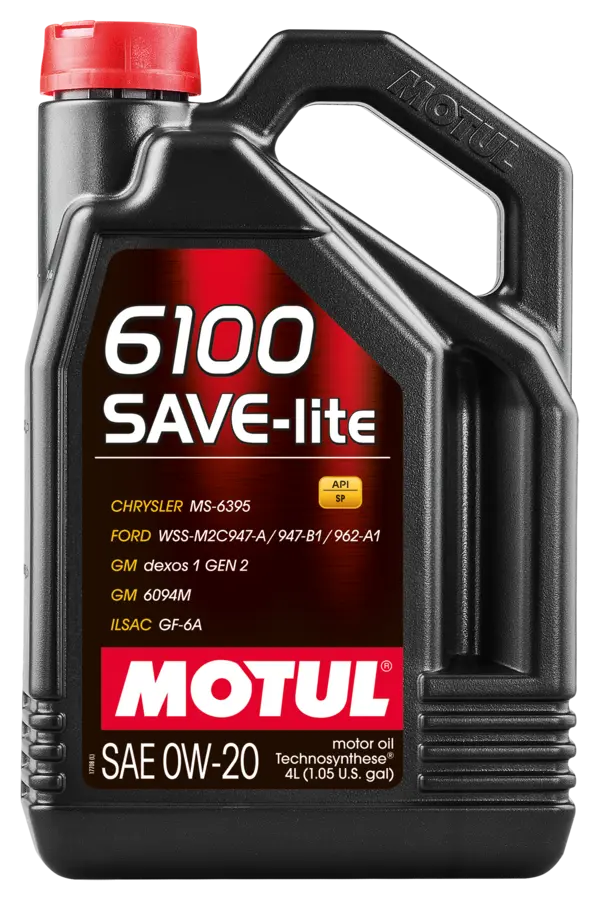 Aceite Motor Motul 6100 SAVE-LITE 0W-20 Sintético 4L