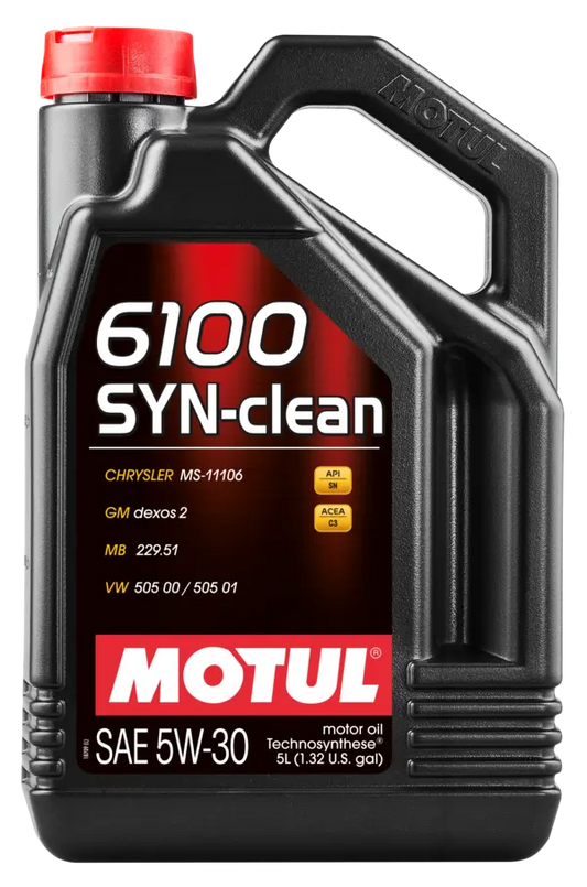 Aceite Motor Motul 6100 SYN-CLEAN 5W-30 Sintético 5L