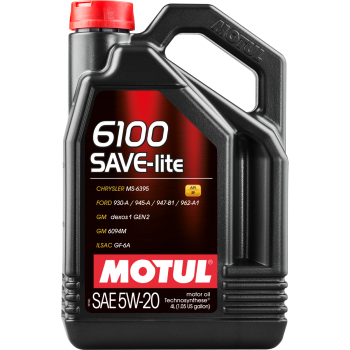 ACEITE MOTUL 6100 SAVE-LITE 5W-20 4L