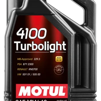 Aceite Motul 4100 turbolight 10w-40 5L