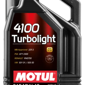 Aceite Motul 4100 turbolight 10w-40 5L